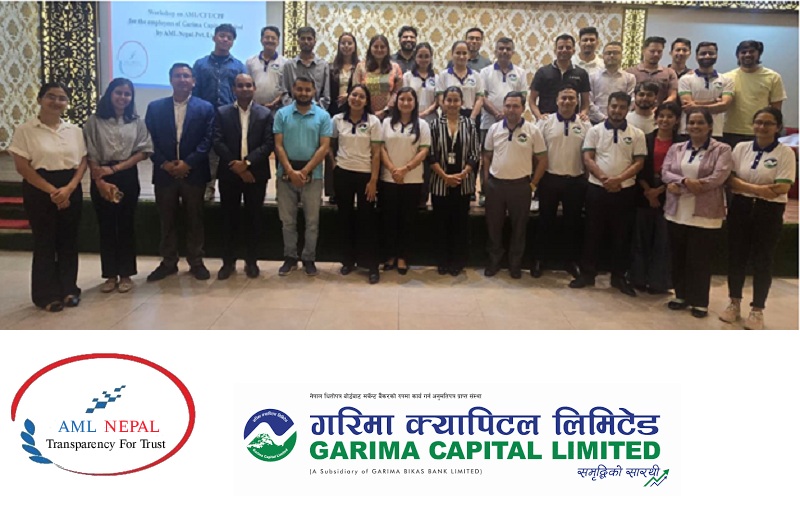 AML Nepal Successfully Conducts AML/CFT Training for Garima Capital Staff
